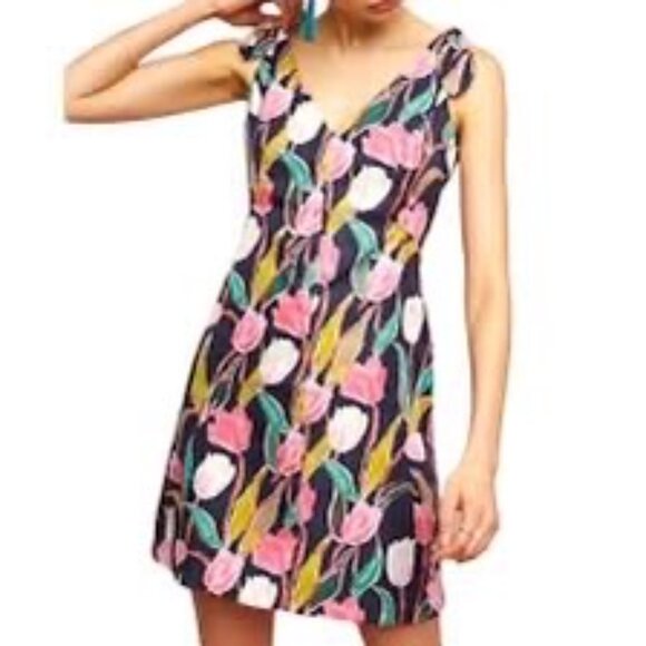 Donna Morgan Tulip Mini Dress - Picture 1 of 3